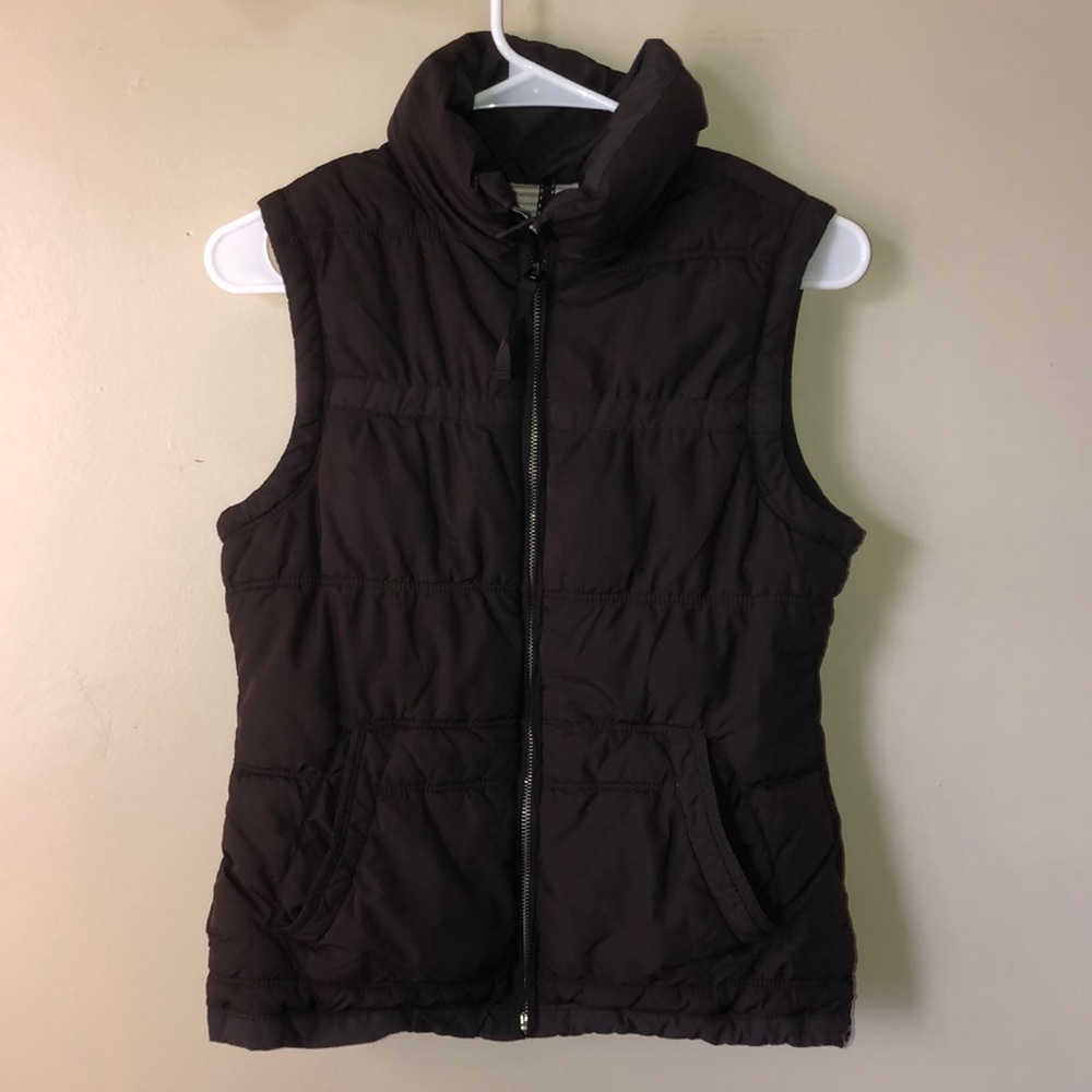 American Eagle Dark Brown Vest